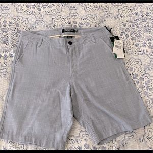 Men’s NWT PLAID tonal shorts